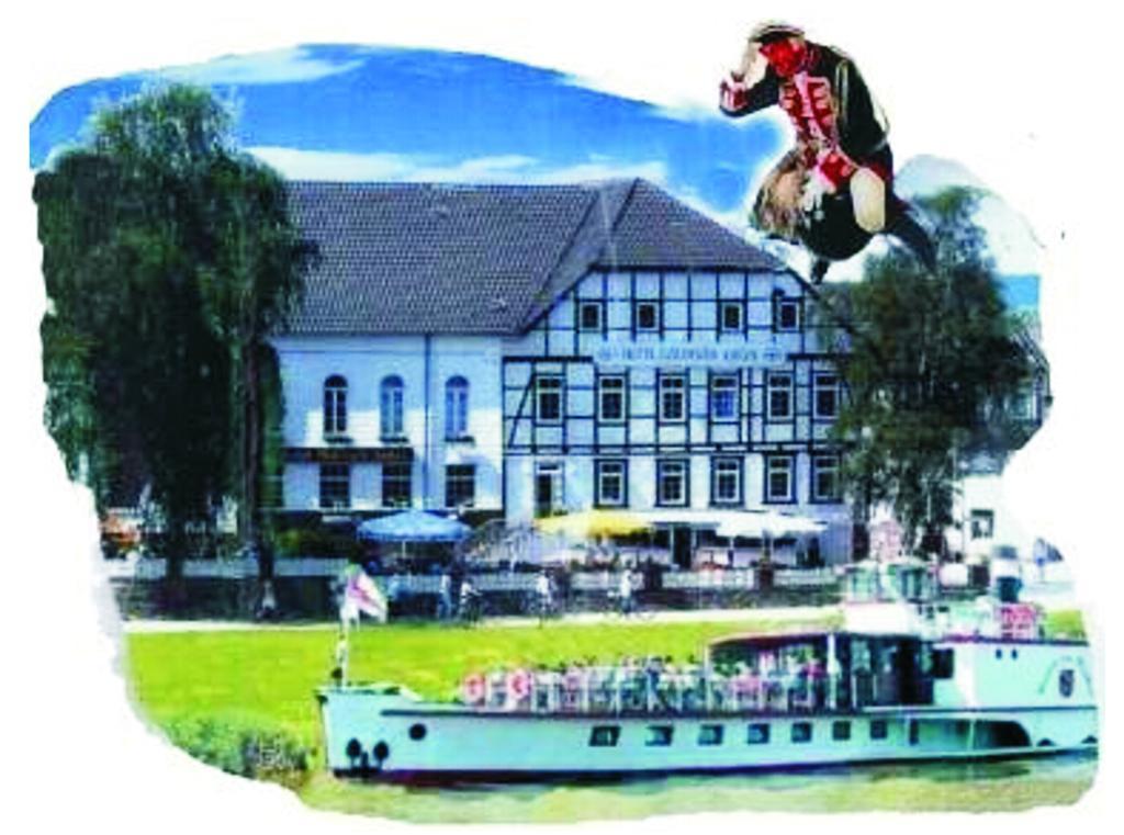 Hotel Goldener Anker Bodenwerder Exteriör bild